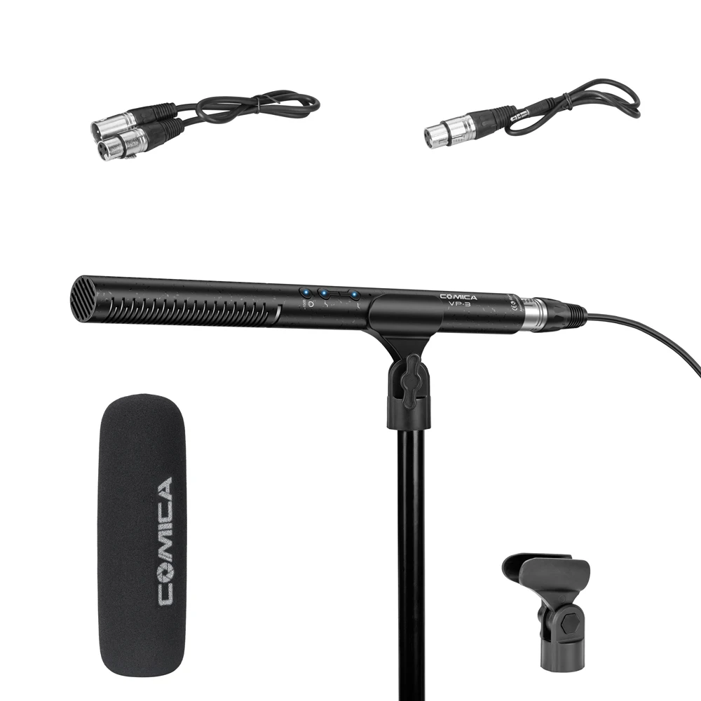Микрофон Comica Cvm-Vp3 суперкардиоидный конденсаторный микрофон для фотосъемки