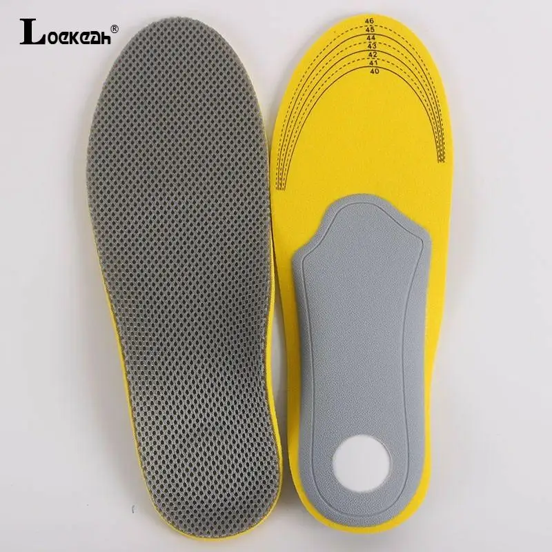 Дышащие ортопедические стельки для женщин и мужчин обуви поддерживающие арку