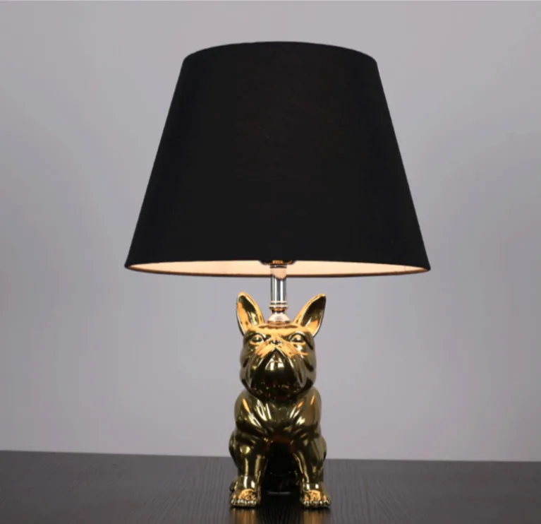 Лампа в стиле пост модерн прикроватная лампа для спальни керамическая простая