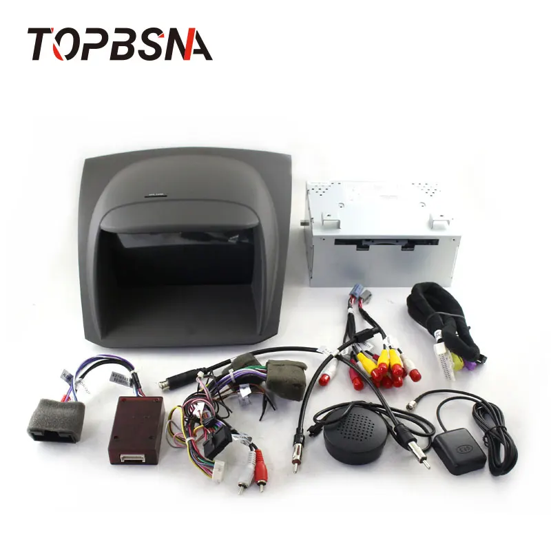 Автомобильный DVD плеер TOPBSNA мультимедийная стерео система на Android 10 с Wi Fi GPS