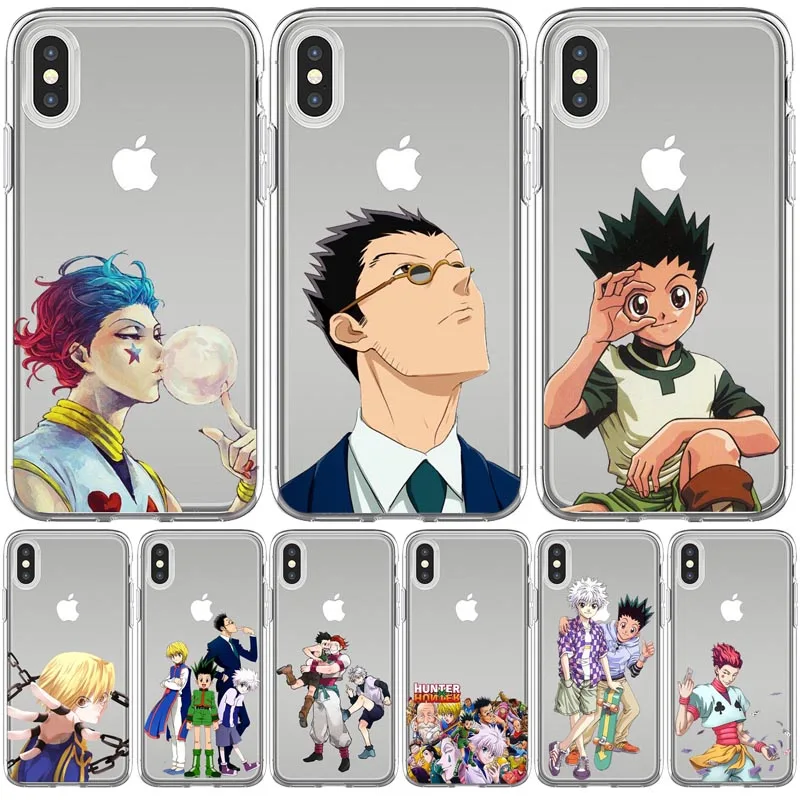 Мягкий прозрачный чехол для телефона Hunter x 3 HXH Anime Hisoka Morow iPhone 12 11 Pro Max X XR XS 8 7 Plus Mini