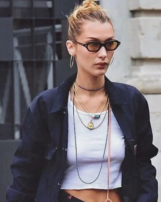 

European and American classic retro S925 silver color Sun Moon flip square brand Necklace