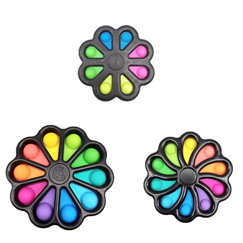 

Fidget Simple Dimple Toy Stress Relief Hand Fidget Toys For Kids Adults Early Educational Toy