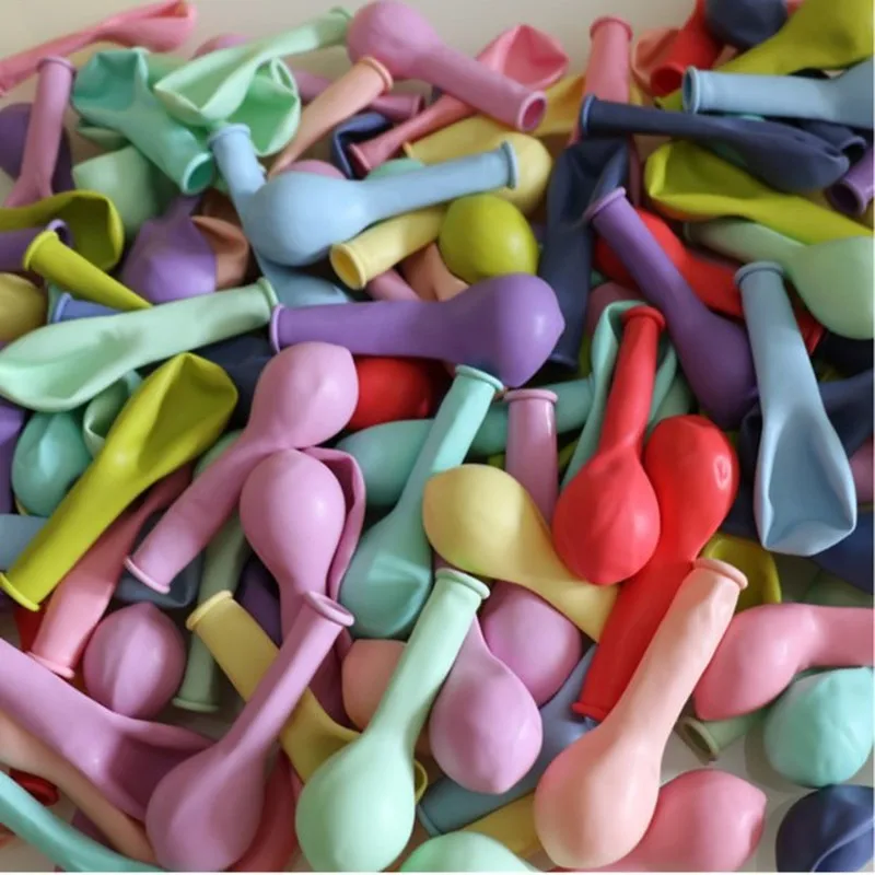 

Latex Macaron Color Balloon Festive Supplies 50/100pcs Round Balloons Wedding Angagement Valentine Decorations ZZC010