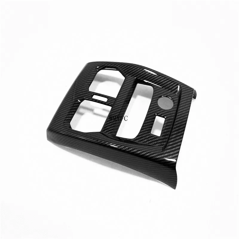 

Для BMW 3 серии G20 2019-2021 ABS углеродное волокно автомобильный Стайлинг фоторамка выход отделка полоса крышка аксессуары
