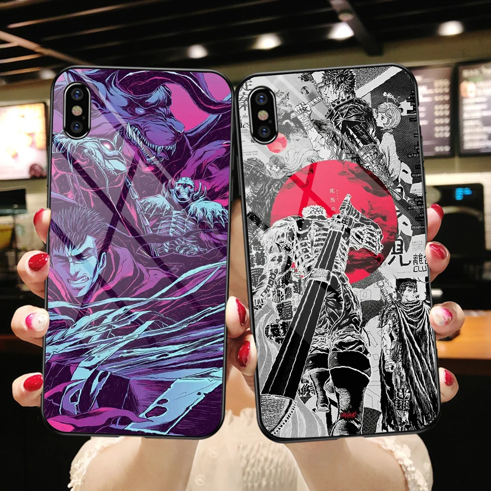 

Чехол из закаленного стекла для iphone SE 2020 6 6S 7 8 11 12 13 Plus X XS XR Pro Max