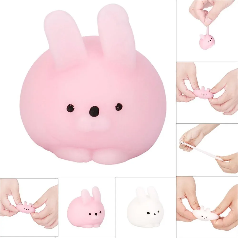 

Interesting Fidget Toys Cute Mini Fat Rabbit Healing Squeeze Abreact Fun Joke Gift Rising Christmas Presents Decorate 2021