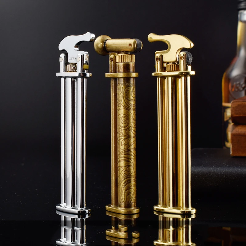 Ретро JIFENG три трезубец Чистая латунь шлифовального круга пламени газовой