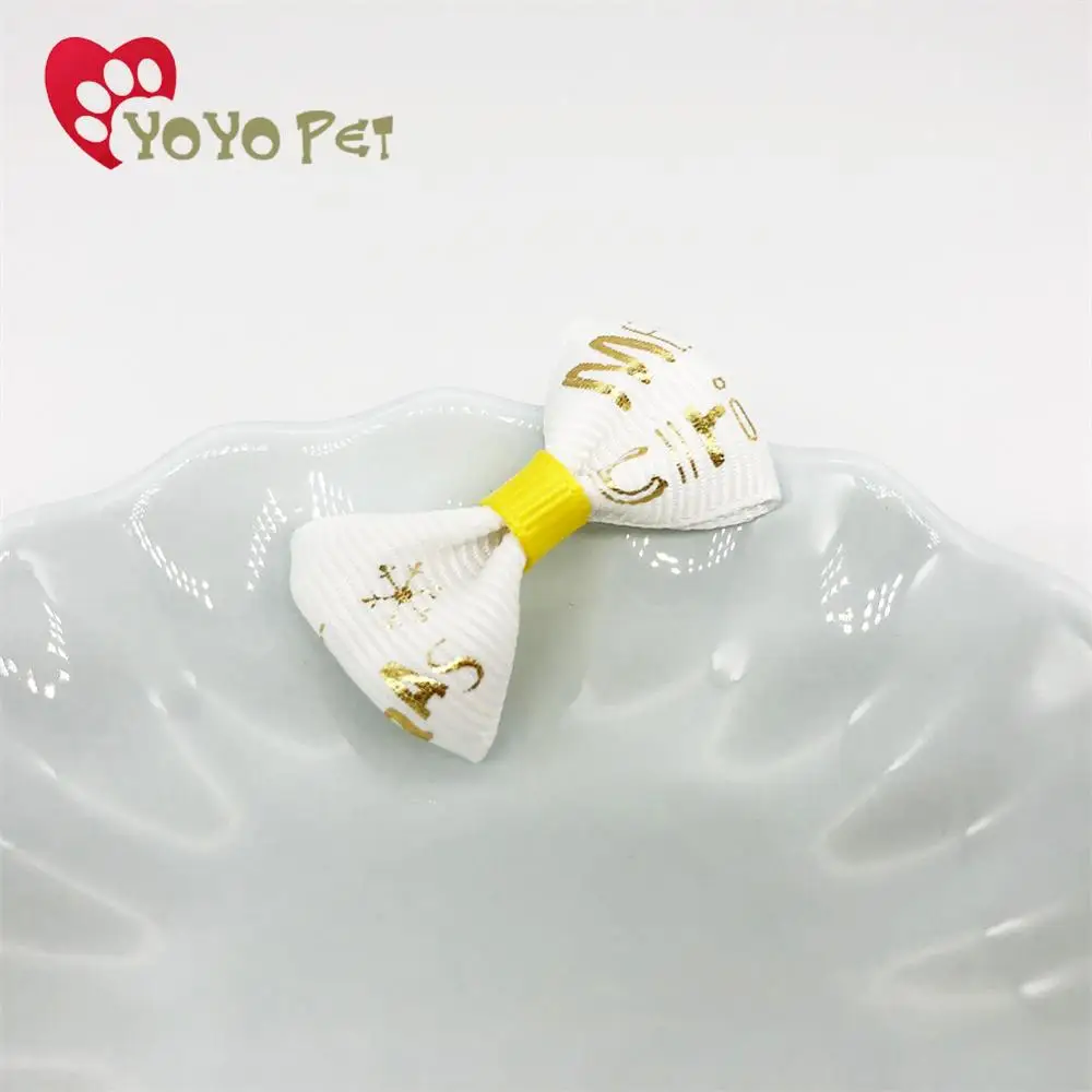 Товары для ухода за домашними животными Тедди Рождественский день бант повязка