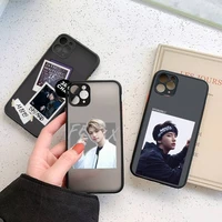 felix hyunjin stray kids1 phone case for iphone 13 12 11 7 8 plus mini x xs xr pro max matte transparent cover