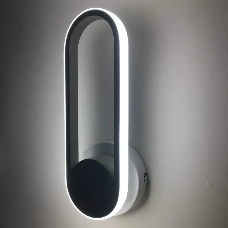 Вращаюсветодиодный яся светодиодная настенная лампа современный комнатный