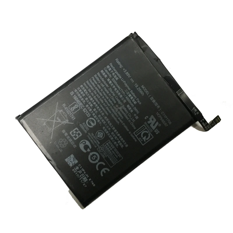 Mobile Phone Battery For Asus Zenfone Max Pro M1 ZB602KL X00TDB X00TDE Replacement C11P1706 4850mAh | Мобильные телефоны и