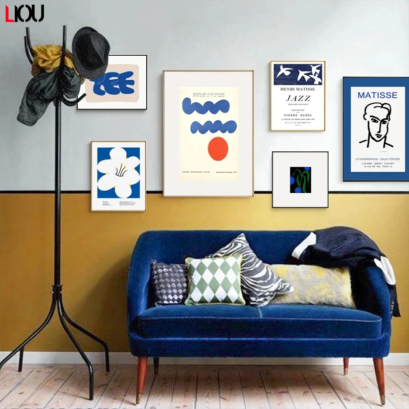 Настенные постеры Matisse в скандинавском стиле картины и принты абстрактных