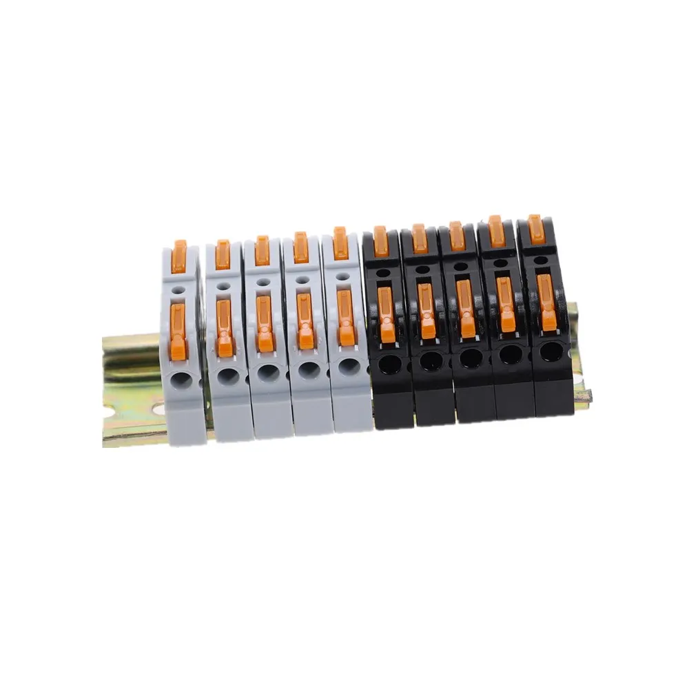 5/10 шт. PCT 211 терминал Din Rail Тип быстрое подключение Пресс Сращивание проводов