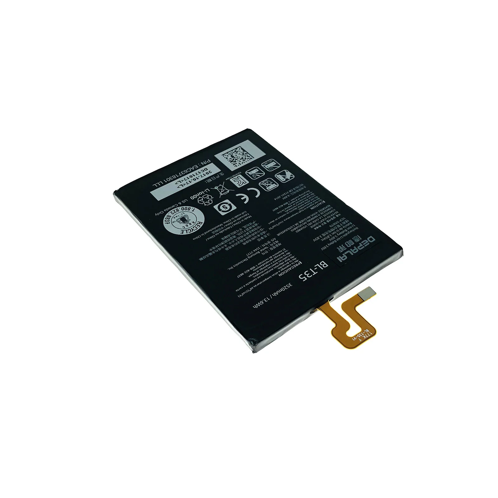 Высокое качество 3520mAh 3 85 V DC BL T35 Замена батареи для LG Google 2 Pixel XL