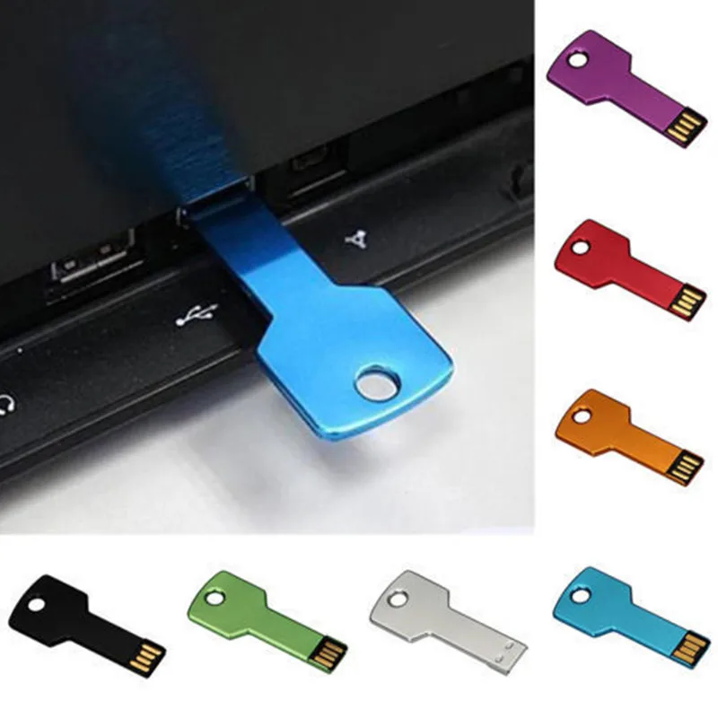 Usb флеш накопитель usb в виде ключа 128 Гб ручка 64 флэш память USB металлическая карта