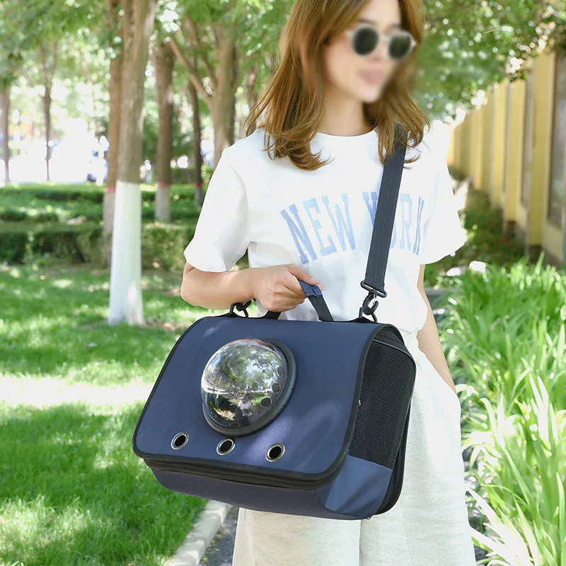 

Многофункциональная сумка для домашних животных, складной удлиненный рюкзак для кошек и собак, переносная клетка для собак