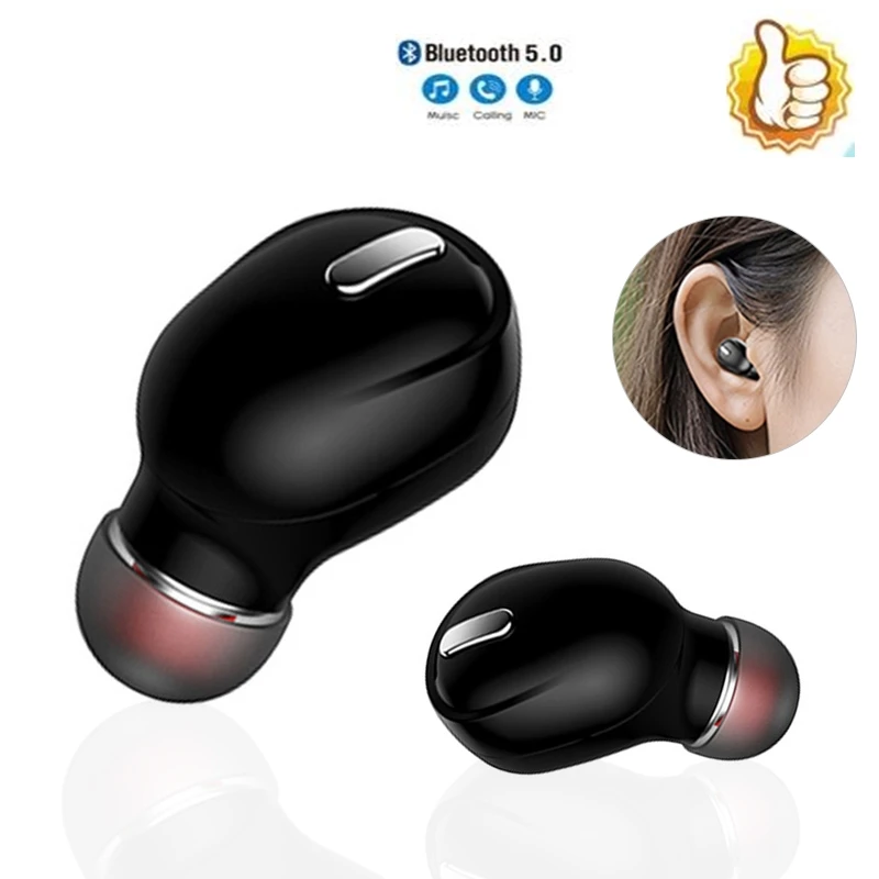 

Bluetooth Earphone X9/S9 Mini5.0 Sport Gaming Headset with Mic Wireless Earbud For Xiaomi All Phones Handsfree Stereo Headphone