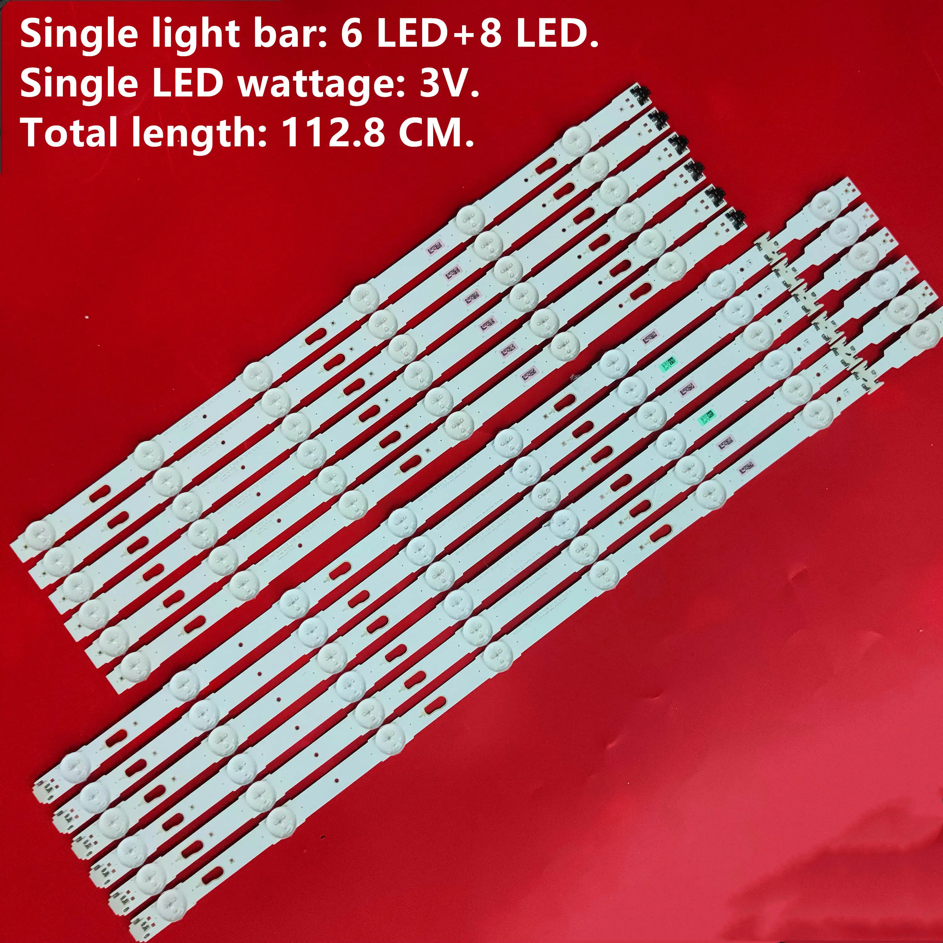 Светодиодный Подсветка полосы 14 светодиодный S amsung 55 &quotТВ LM41 00136A 34798A 34797A 00135A