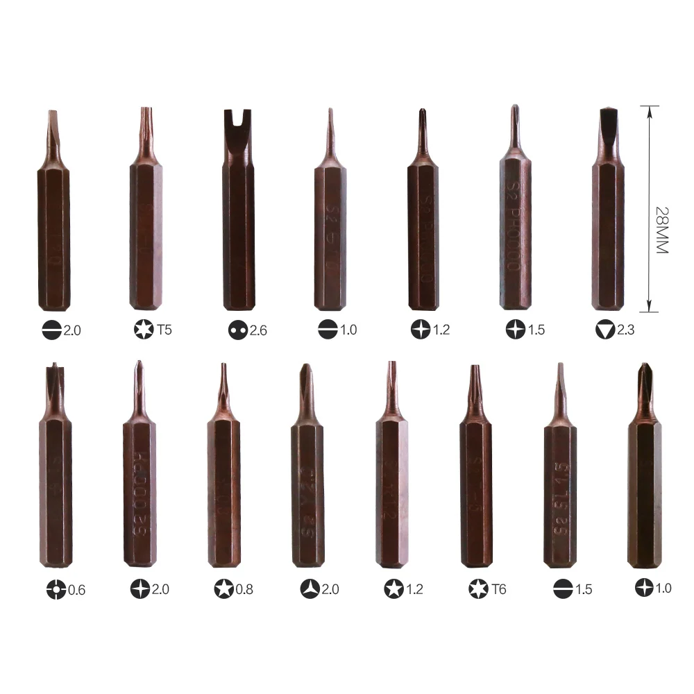 Лучший 8924 21 в 1 отвертка комплекты инструменты мульти Функция точность