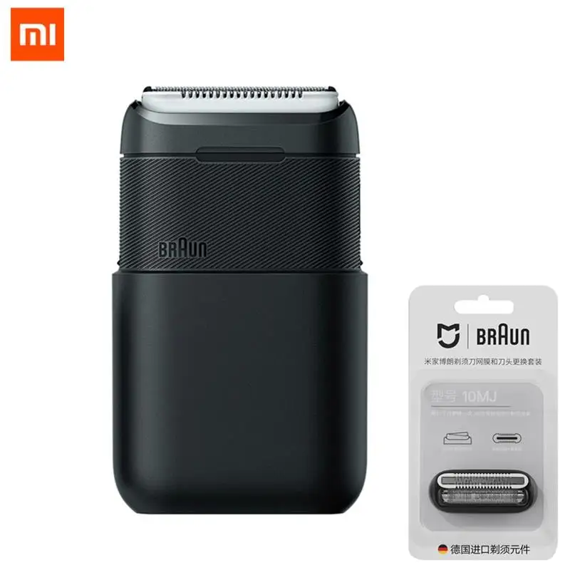 Новинка 2020 портативная электробритва Xiaomi Mijia BRAUN моющаяся Независимая плавающая