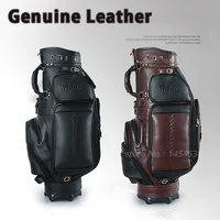 Golf Genuine Leather Bag Standard Ball Package High Quality Men Personalized Sport Golf Travel Cart Bag Custom / Team / Name PGM