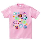 Детская футболка с котами Gabby, летняя одежда для мальчиков 2022, топы для девочек, Рождественская футболка с короткими рукавами и кукольным домиком, детская одежда