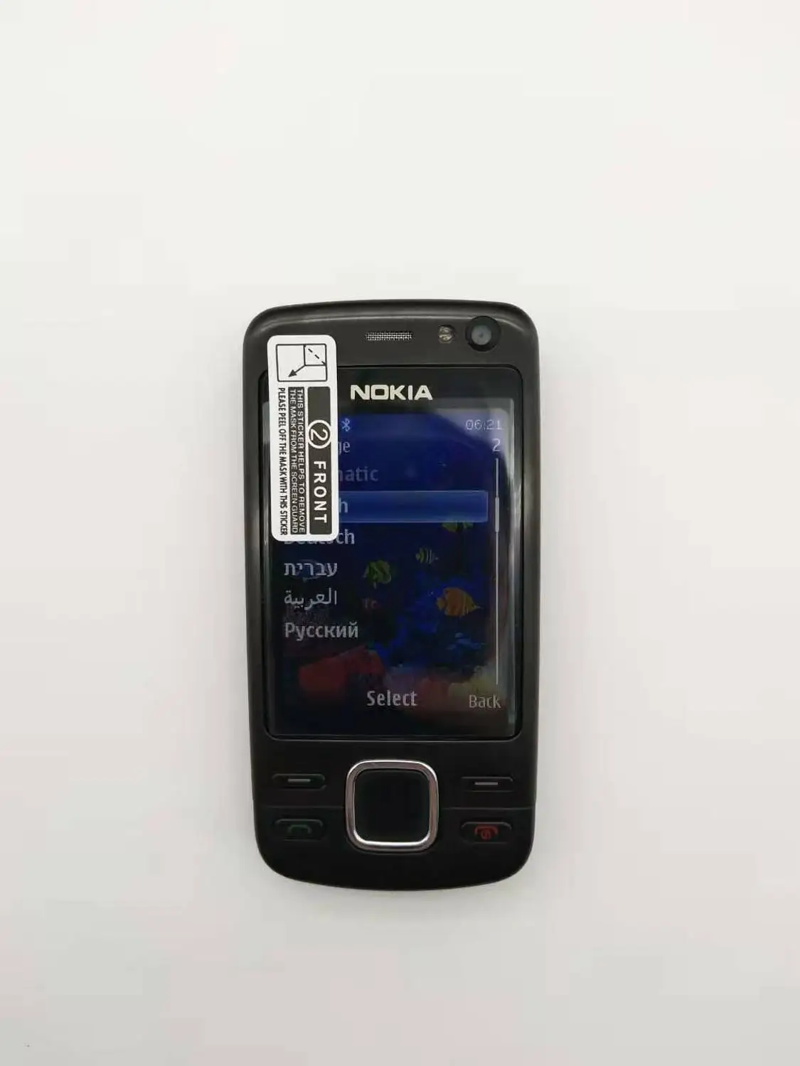 nokia 6600i refurbished original phone nokia 6600i cell phone black color in stock refurbished free global shipping