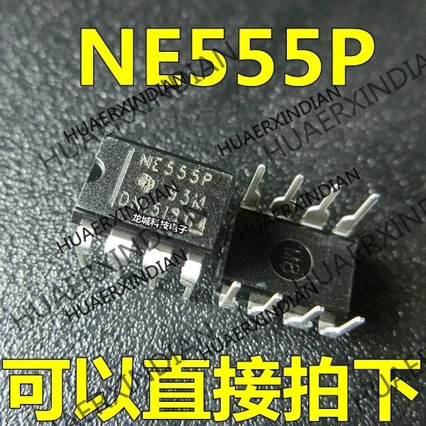10 шт./лот NE555 NE555P NE555N DIP8 в наличии|Интегральные схемы| |