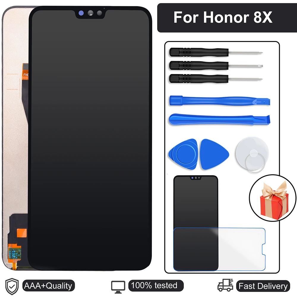 Оригинальное качество для 6 5 &quotHuawei Honor 8X ЖК экран + цифровой преобразователь