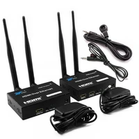 656ft wireless wifi hdmi extender transmitter receiver 2 4g 5ghz 1080p local loop out ir remote hdmi extender pc dvd to tv