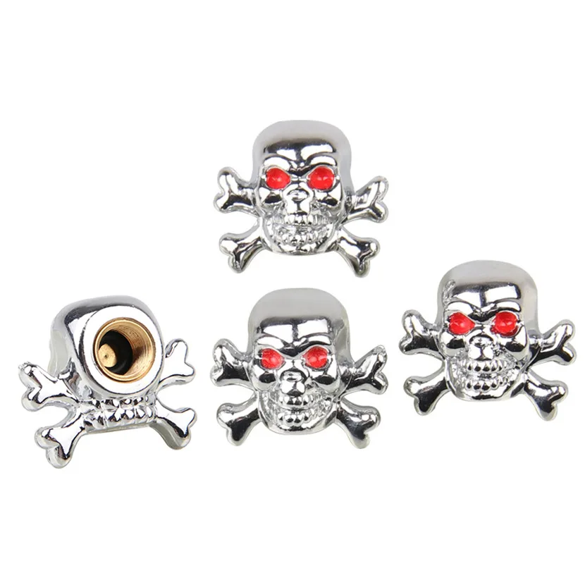 4 шт. универсальные колпачки для клапанов на колесиках мотоцикла и велосипеда