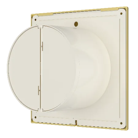 Вентилятор осевой вытяжной ERA DICITI D 100 мм SLIM 4C Gold | Бытовая техника