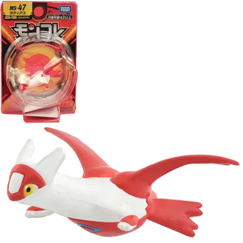 

Оригинальная экшн-фигурка TAKARA TOMY Pokemon, 3-4 см, ПВХ, искусственная фантазия, латионы, аниме, модель, игрушки, подарок для детей