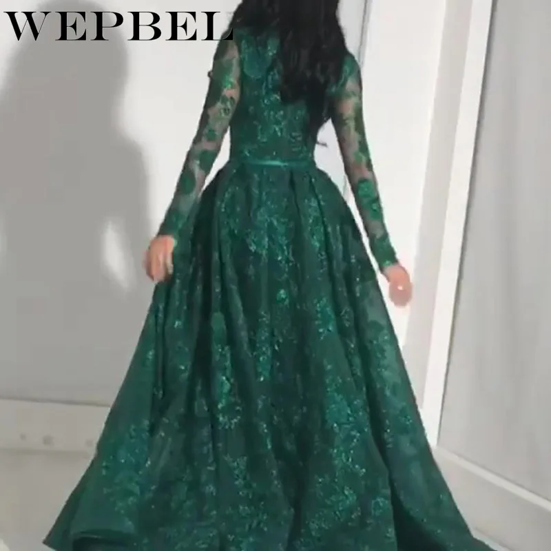 

Mandylandy Women Sexy Embroidery Mesh Evening Dress Lady Elegant Long Sleeve O Neck Split Bodycon Dress Party Dress Long Robe