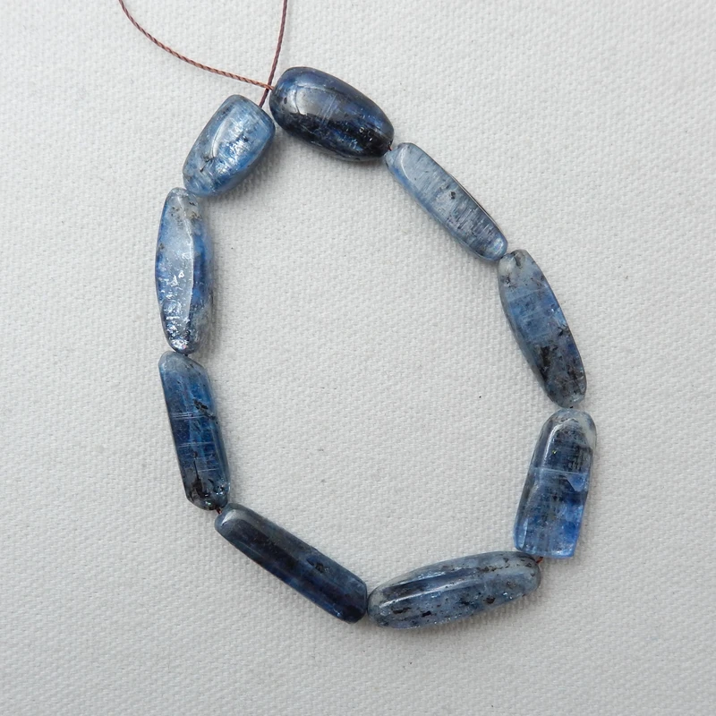 

Natural Stone Blue Kyanite Necklace Pendant 27x9mm 29g 21cm Fashion Jewelry Pendants Accessories