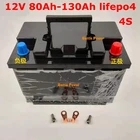 Литиевая батарея 12V 12,8 v 120AH 100Ah 80Ah 130Ah lifepo4 глубокий цикл для 1200W инвертор для лодки сабвуфер гольф-карта + зарядное устройство 10A