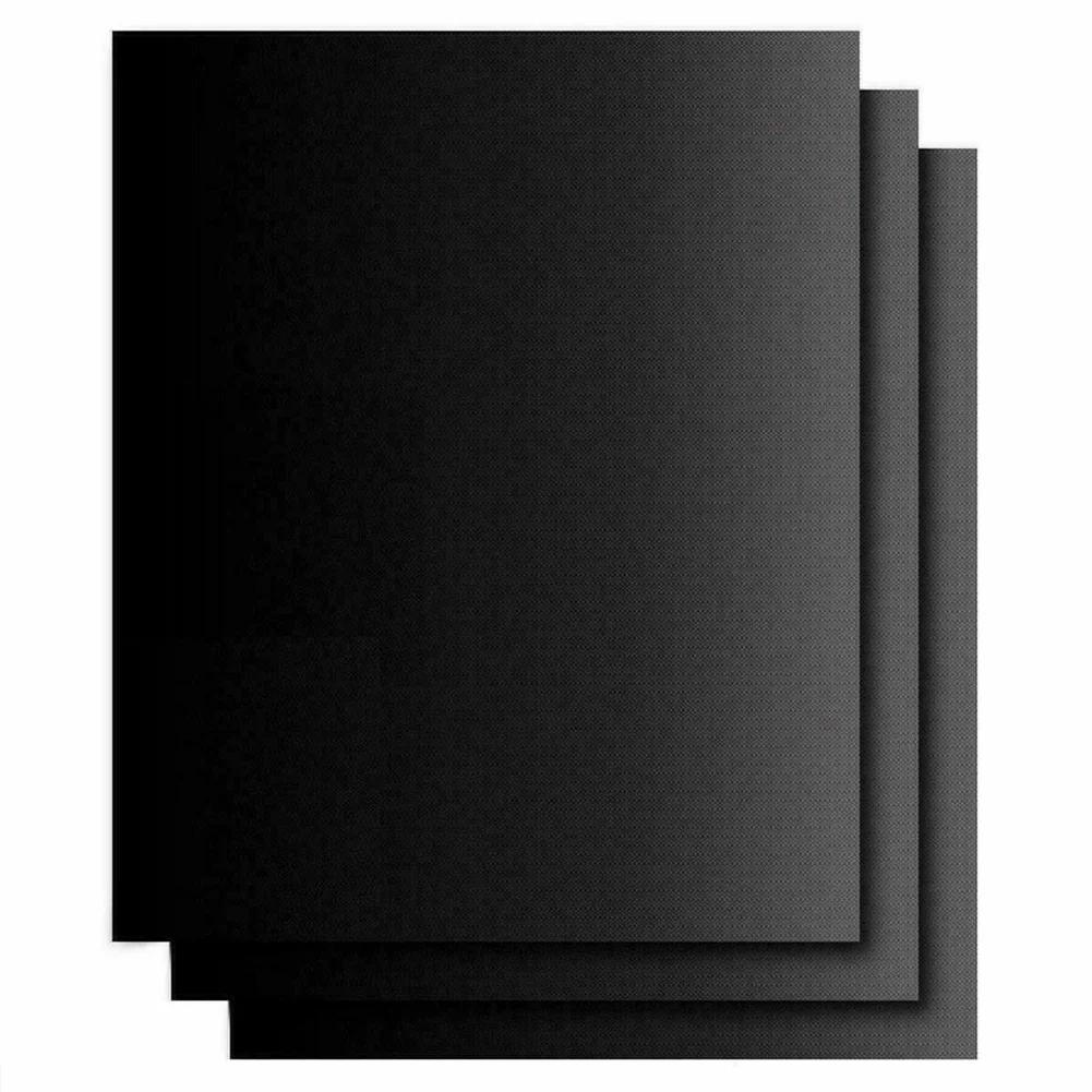 3pcs Reusable Non-Stick BBQ Grill Mat Pad Baking Sheet Meshes Portable Outdoor Picnic Cooking Barbecue Tool Sets | Дом и сад