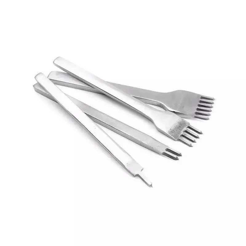 Набор инструментов для работы с кожей 4 шт./компл. долото отверстий из нержавеющей