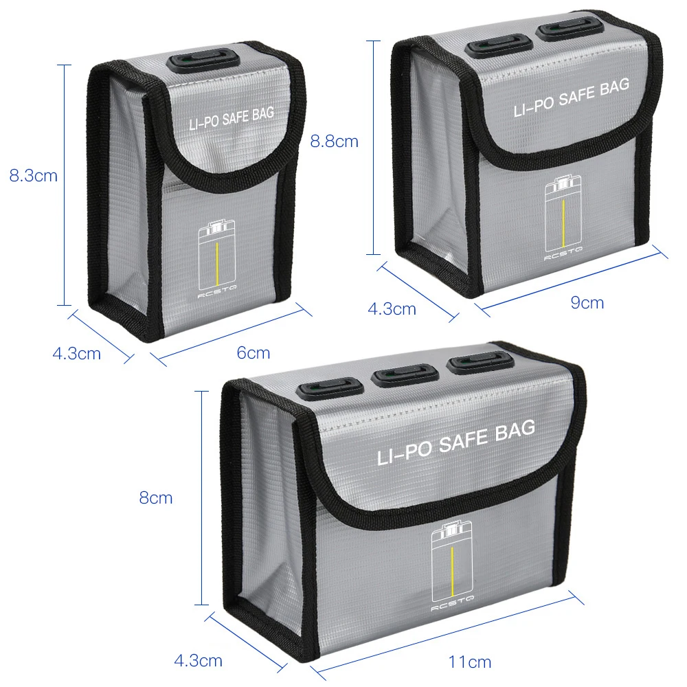 Сумка FIMI X8 для хранения аккумуляторных батарей огнеупорная сумка дрона Lipo