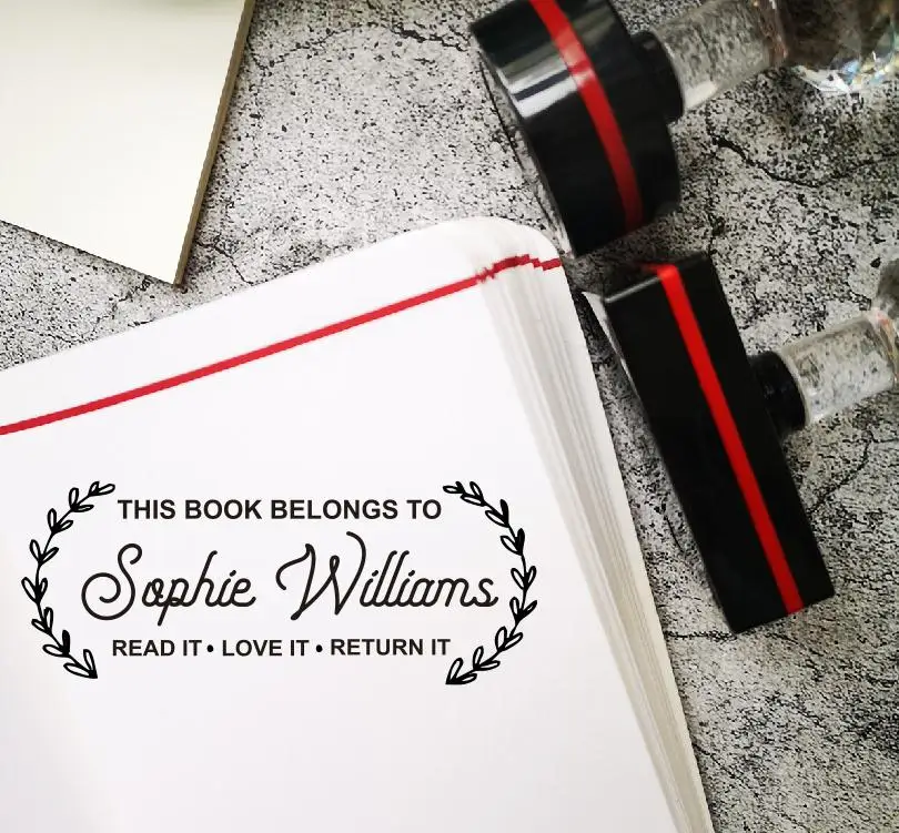 Эта книга сшита на заказ учитель название штемпельная персонализированные