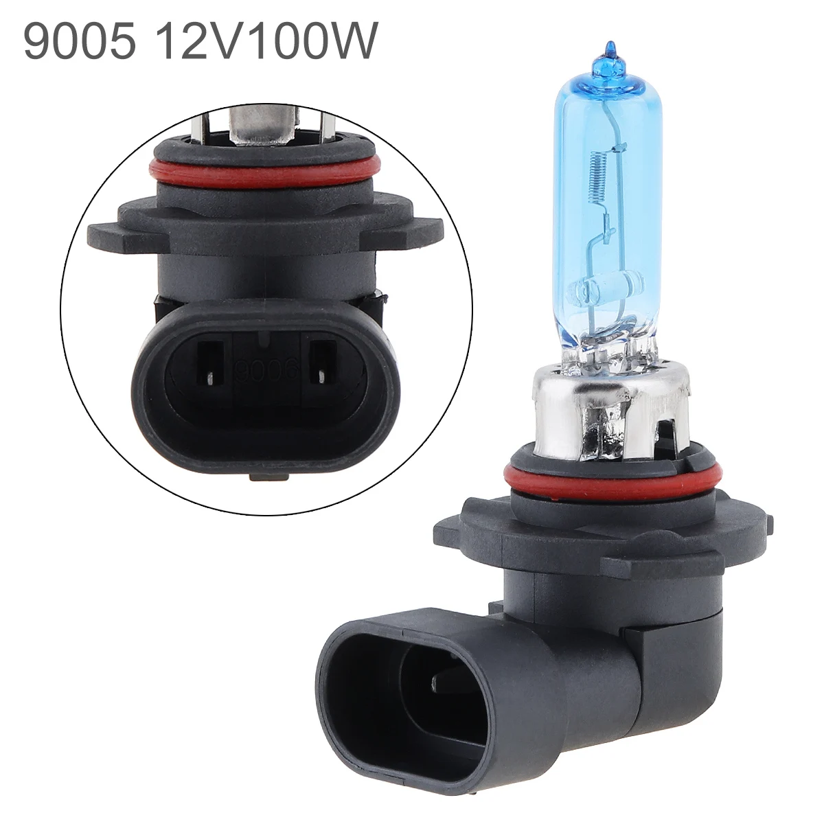 

Car light 12V 9005 9006 100W 5000K White Light Super Bright Car Xenon Halogen Lamp Auto Front Headlight Fog Bulb Car light hot