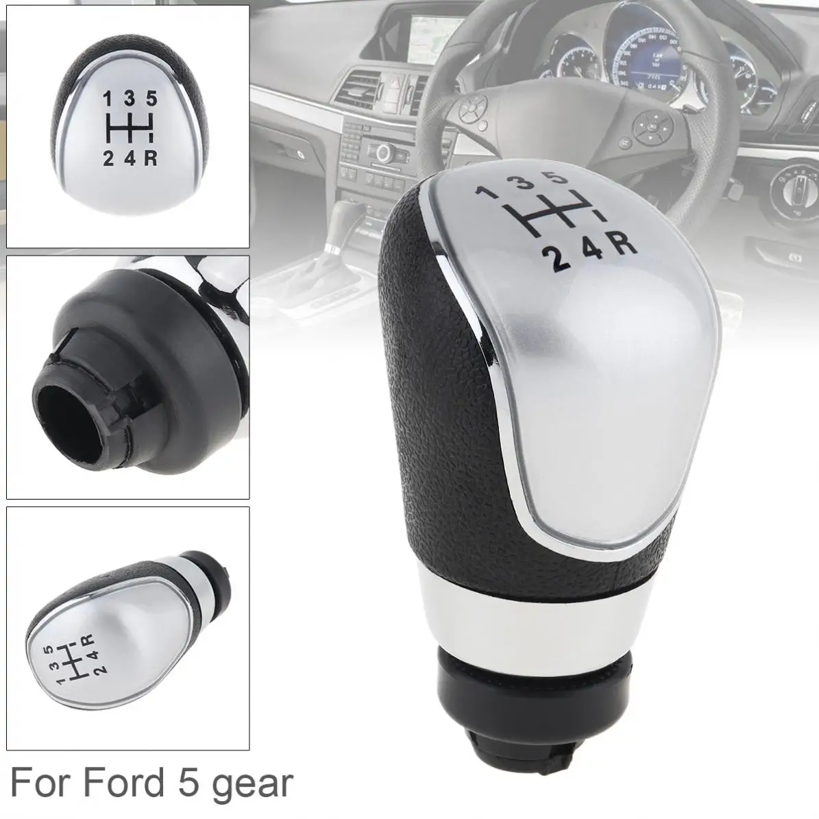 ABS plastik 5 hız manuel aktarım dişlisi vites hentbol topuzu Ford Focus/Cmax/s-max 2007-2013 5 dişli modelleri