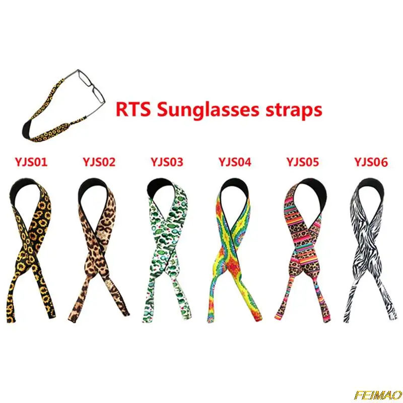 

1Pc Eyewear Lanyard Adjustable Floating Sunglass Strap Neoprene Eyewear Lanyard Eyeglasses Glasses Safety Glasses Retainer Sport