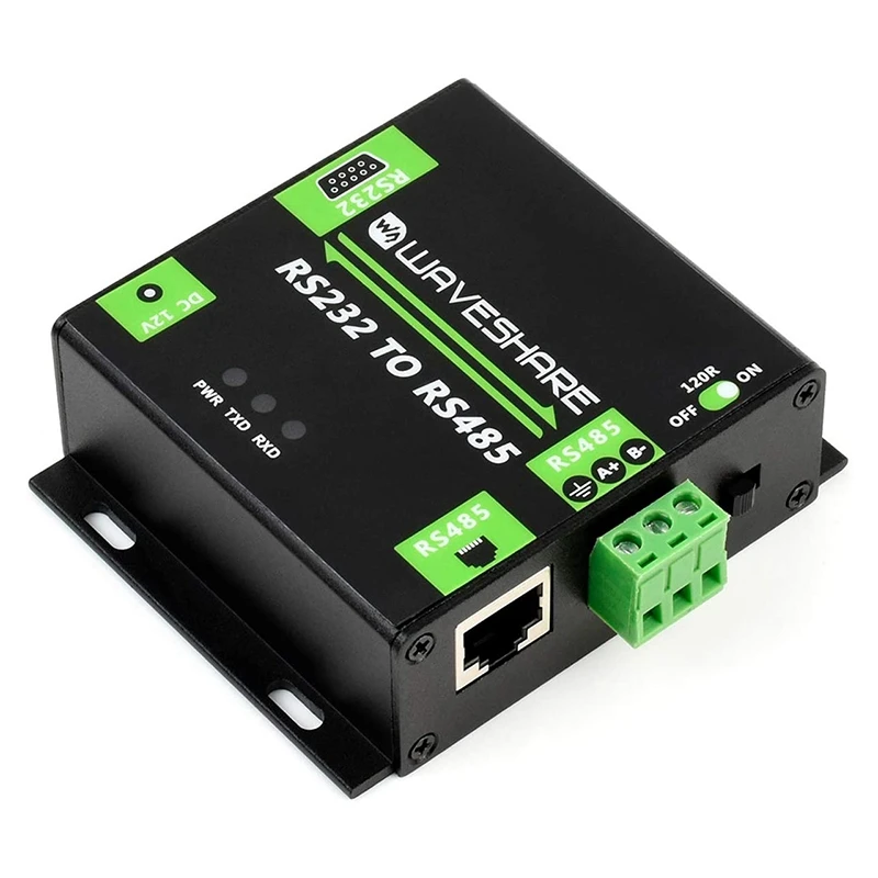 

Waveshare Industrial Grade Isolated RS232 To RS485 Converter, Asynchronous Bi-Directional Adapter 600W Anti-Surge,US Plug
