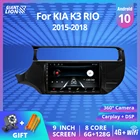 2DIN Android10.0 Автомобиль Радио мультимедийный видеоплеер для KIA K3 Рио 2015-2018 GPS Navigaion 2din навигатор GPS стерео SplitScreen