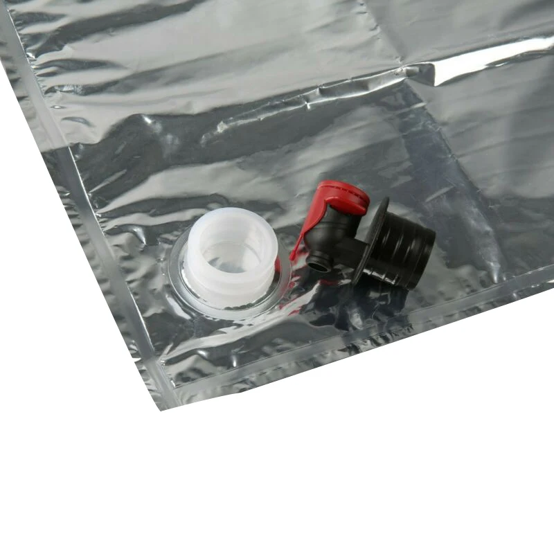 

10pcs 3L Pouch Aluminum Foil BIB Bag In Box Butterfly Tap Foods Beer Portable