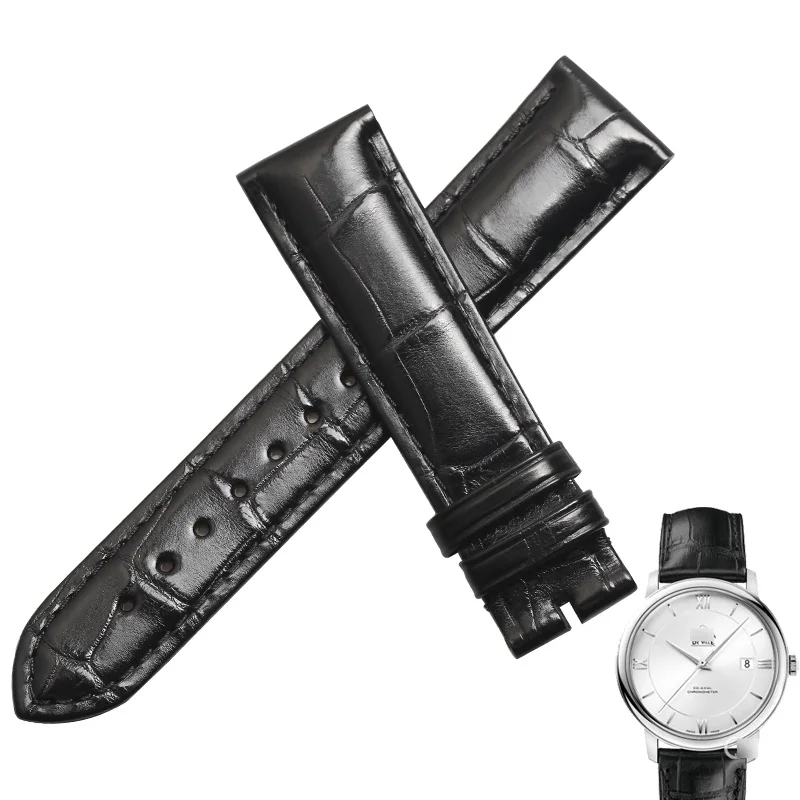 Ремешок WENTULA для часов OMEGA с крокодиловой кожей ремешок из кожи | Наручные часы