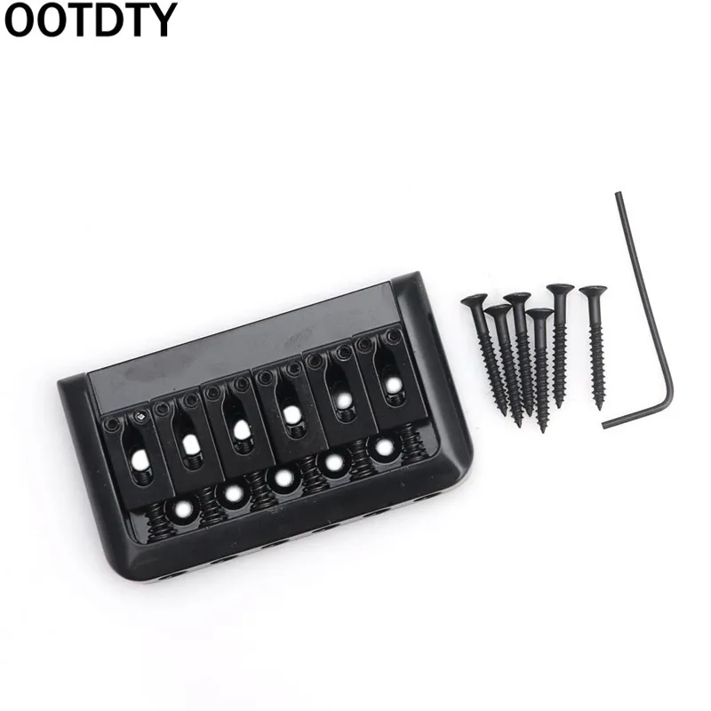 OOTDTY 6 строка Электрогитары мост Жесткий задний фонарь с верхней загрузкой