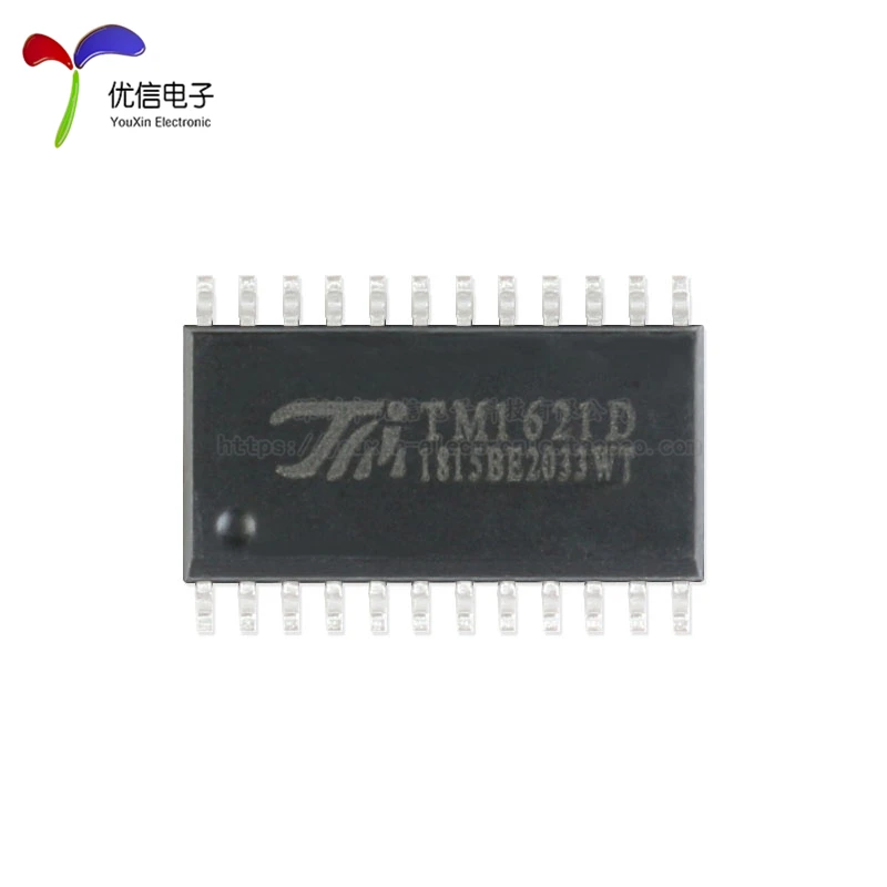 Оригинальный патч TM1621D SOP-24 RAM карта 14*4 LCD драйвер | Автомобили и мотоциклы